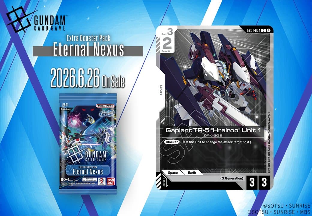 Card Spotlight: Gaplant TR-5 “Hrairoo” Unit 1 from the Upcoming EB01 Set