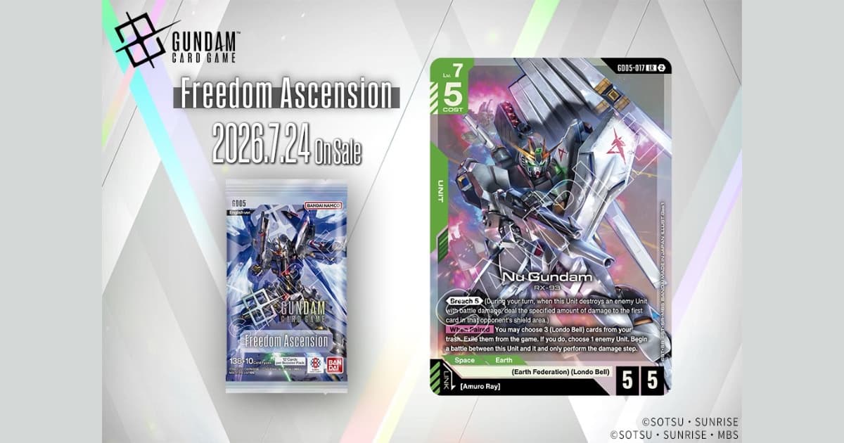 Card Spotlight: Nu Gundam from Freedom Ascension