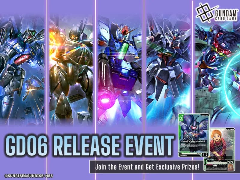 Gundam's Newtype Challenge 5 and GD06 Release Events Are Coming