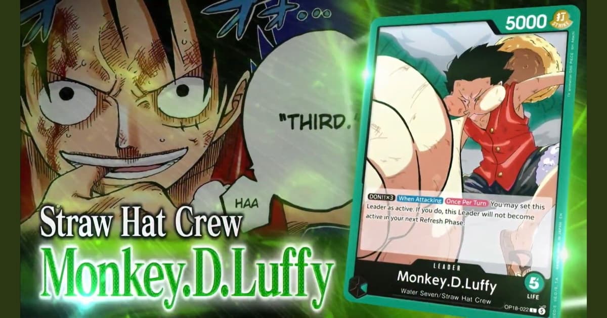 One Piece Card Game Dallas Reveals: Four OP-18 Leaders and Manga Shirahoshi