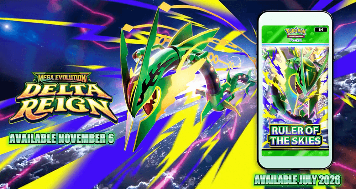 Pokémon Reveals Delta Reign and Pocket’s Ruler of the Skies